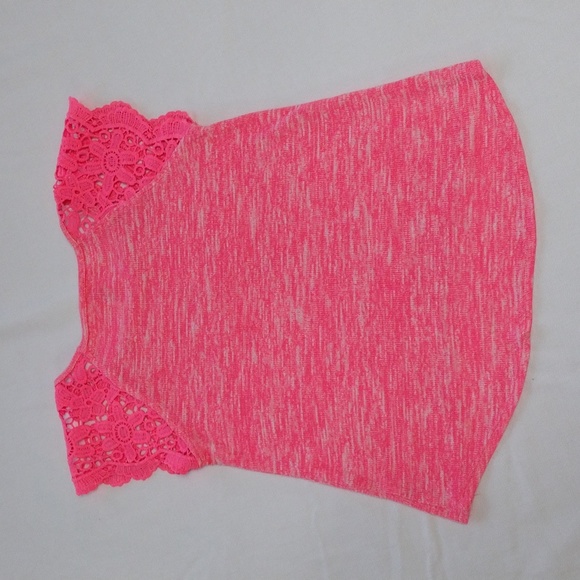 Total Girl Junior's Shirt Size M (10-12) Pink and White Blend - Picture 7 of 7